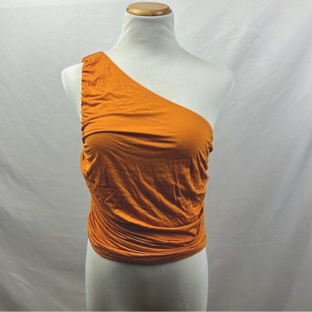 Revolve! House of Harlow 1960 Halloween Orange Sunnie Crop Top Tank Blouse